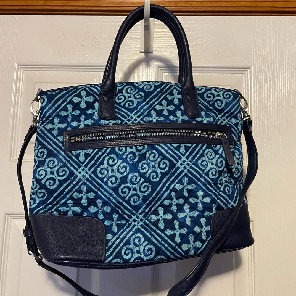 Vera Bradley Satchel & Wallet in Cuban Tiles